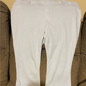 Terra & Sky 3X Light Blue Casual Capri Pants